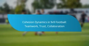 Cohesion Dynamics in 9v9 Football: Teamwork, Trust, Collaboration